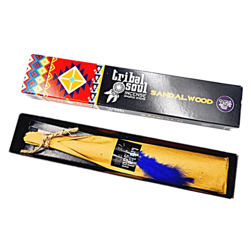 Legno di Sandalo Bastoncini incenso Tribal Soul Sandalwood Hari Darshan