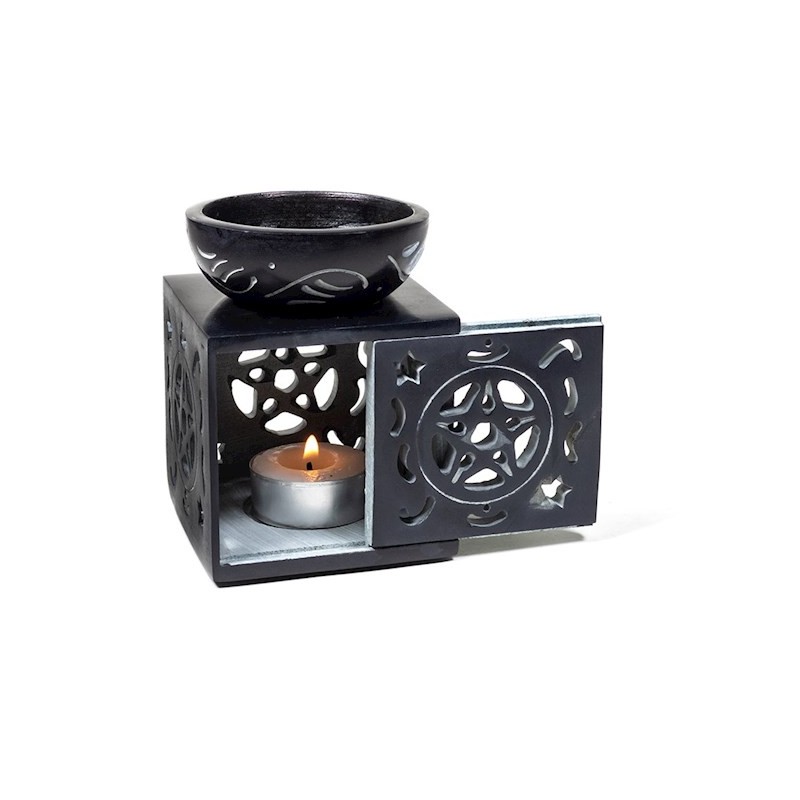 Brucia Essenze in Pietra Ollare - Pentacolo