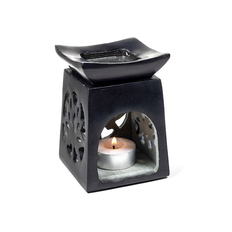 Brucia Essenze in Pietra Ollare - Loto