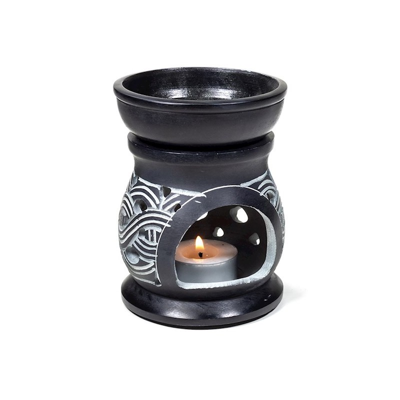 Brucia Essenze Pietra Ollare Lucidata – Nodo Celtico