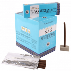 Golden Nag Energia Reiki 10 Bastoni Dhoop incenso Organico Vijayshree Reki Energy