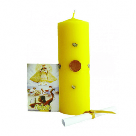 Candela Ochún Gialla – Cero Orisha Ferramentos 300g