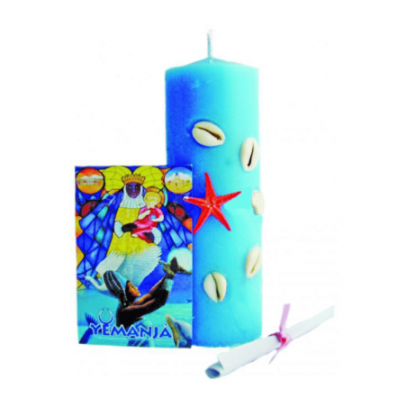 Candela Yemanjá Celeste – Cero Orisha Ferramentos 300g