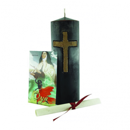 Cero Orisha Ferramentos Offerta Oya (16 x 5,5cm / ± 300gr.) - Marrone