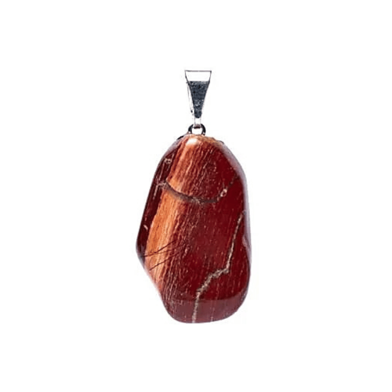 Pendente diaspro pelle di serpente Pietra Naturale forata - (± 20mm)