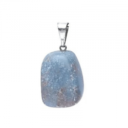 Pendente Angelite Pietra Naturale forata - (± 25mm) 2