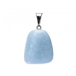 Pendente Angelite Pietra Naturale forata - (± 25mm)