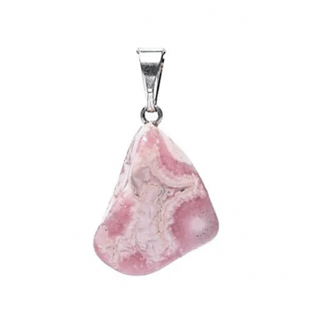 Pendente Rodocrosite Pietra Naturale forata - (± 25mm)