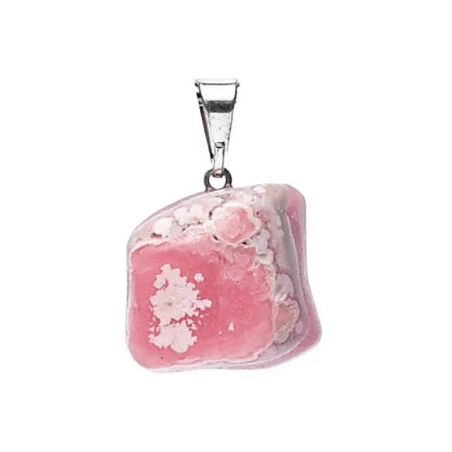 Pendente Rodocrosite Pietra Naturale forata - (± 25mm)