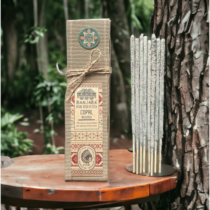 Copale 8 Bastoni Smudge Aztec Banjara Ritual Copal Saggezza Sciamanica