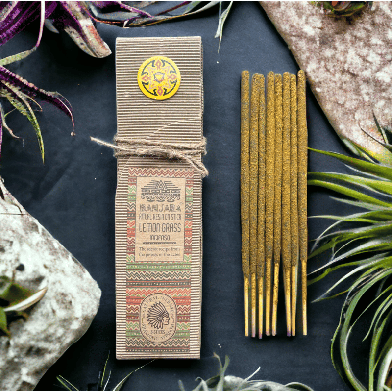 Erba Dolce 8 Bastoni Smudge Aztec Banjara Ritual Sweetgrass Saggezza Sciamanica