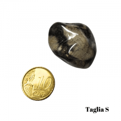 Diaspro Foglia d'Argento Pietra Burattata Small (± 20/30mm - ± 10/18gr.)