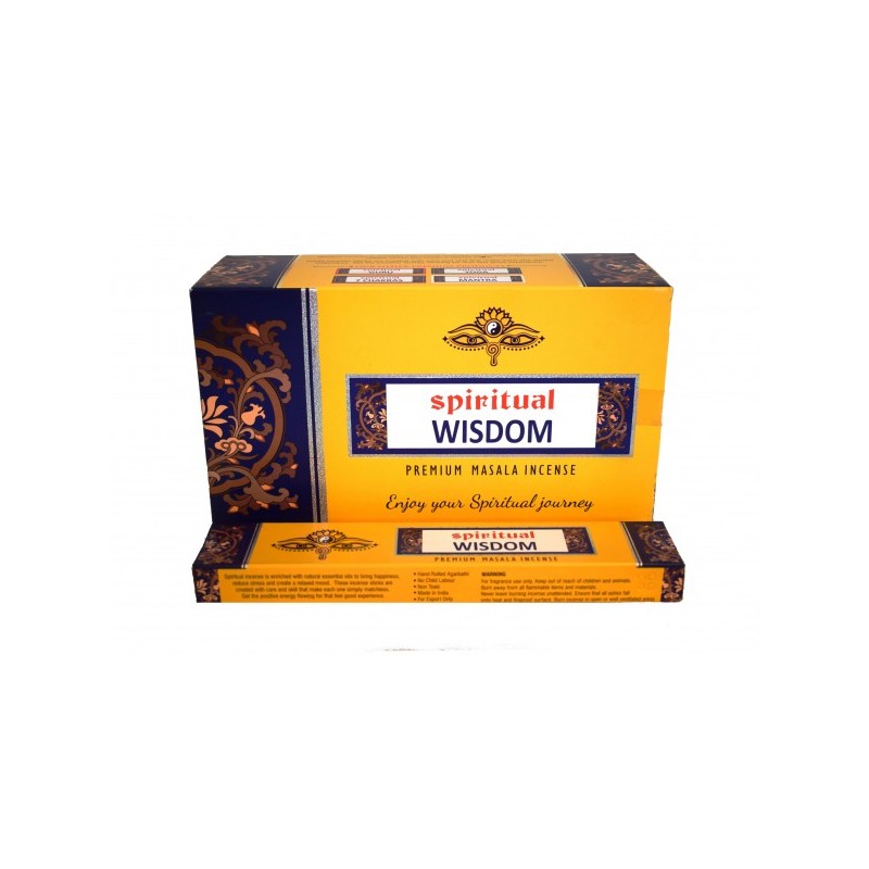 Saggezza Spirituale Bastoncini incenso Ullas Spiritual Wisdom Premium Masala