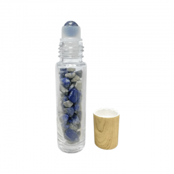 Roll-On Lapislazzuli Flacone con scaglie pietre naturali