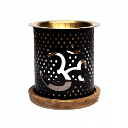 Brucia Essenze Ohm in Rame Aromafume - (9 x 9 x 8.5cm - ± 125gr.)