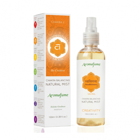 Swadhistana 2° Chakra Spray ambiente Natural Mist Aromafume - 100ml