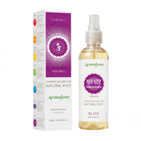 Sahasrara 7° Chakra Spray ambiente Natural Mist Aromafume - 100ml