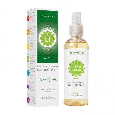 Anahata 4° Chakra Spray ambiente Natural Mist Aromafume - 100ml