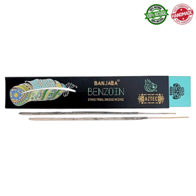 Aztec Benzoino - Bastoncini di Incenso Tribali Banjara Smudge
