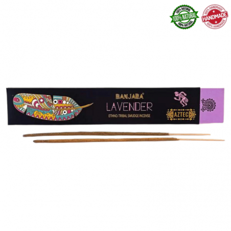 Aztec Lavanda Bastoncini incenso Banjara Aztec Lavender Ethno Tribal Smudge