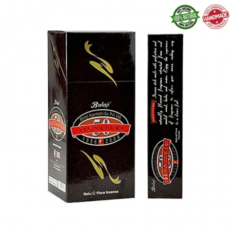 Firma Bastoncini incenso Natural Flora Balaji Signature Masala