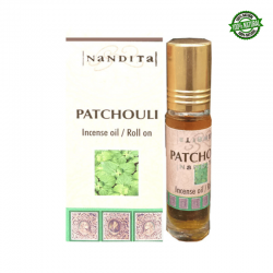 Patchouli Roll-On Olio Essenziale Nandita Patchouli - 8ml