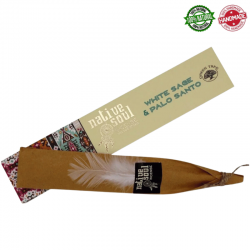 Salvia Bianca & Palo Santo Bastoncini incenso Native Soul Green Tree White Sage Palo Santo