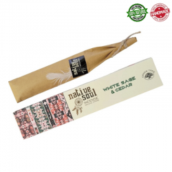 Salvia Bianca & Cedro Incenso Native Soul - Green Tree Bastoncini