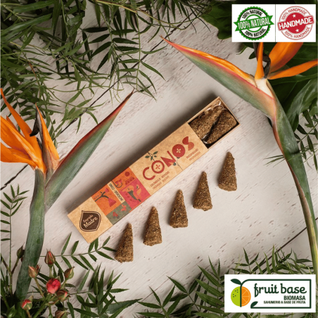 Calendula e Rosmarino - 8 Super Coni Smudge 100% Erbe Naturali - Sagrada Madre
