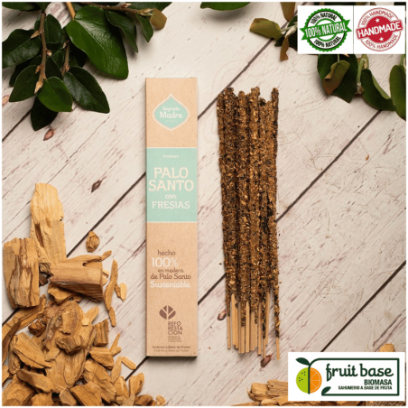 Palo Santo & Fresie - 8 Bastoni Smudge 100% Naturali - Sagrada Madre