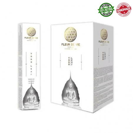 Foglia Yoga Bastoncini incenso Fleur de Vie Yoga Leaf