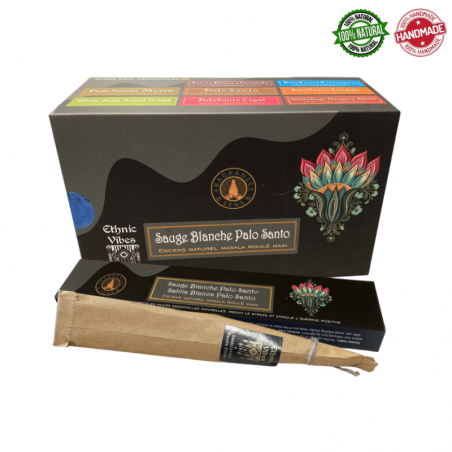 Palo Santo & Salvia Bianca – Incenso Ethnic Vibes Fragrances & Sens
