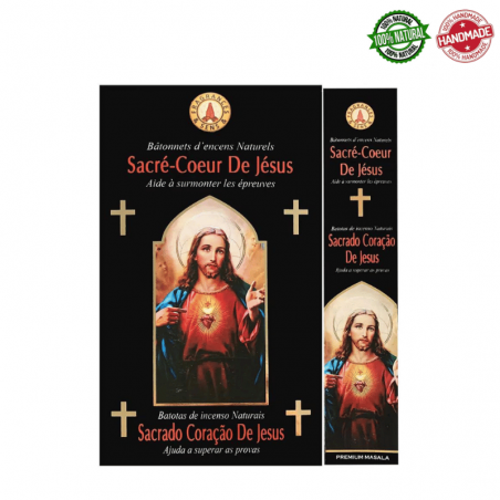 Sacro Cuore di Gesù Bastoncini d'Incenso - Devozione e Spiritualità