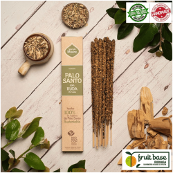 Palo Santo & Ruda - 8 Bastoni Smudge 100% Naturali - Sagrada Madre