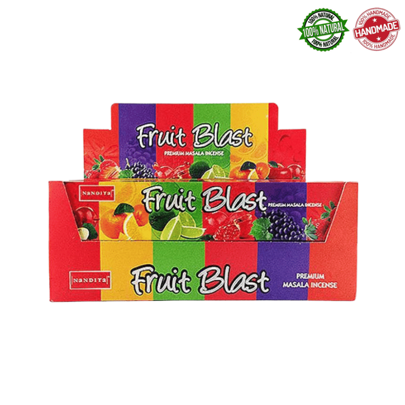 Esplosione di frutta Bastoncini incenso Nandita Fruit Blast Premium Masala
