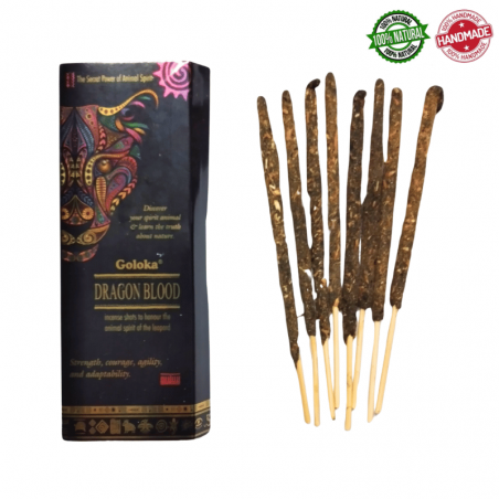 Leopardo spirito animale smudge stick