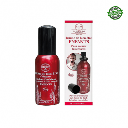 "Bambini" Spray per Ambienti Organico ai fiori di Bach e Oli Essenziali - 30ml