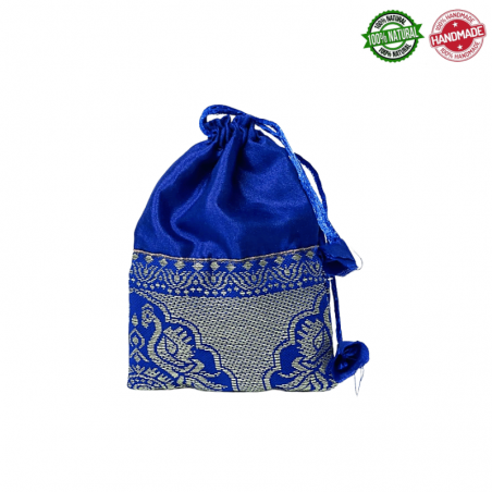 Mala Tibetano 108 semi Tulsi e perle di Pietra Lavica da 8mm - Qualità A