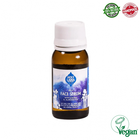 Siero Viso con Olio di Jojoba e Mandorle - Holy Lama Naturals - 30ml