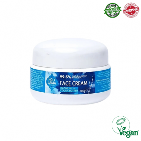 Crema Viso con Olio di Jojoba e Petitgrain - Holy Lama Naturals - 100gr.