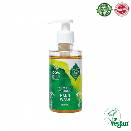 Vertivert & Patchouli Sapone Liquido ayurvedico - Holy Lama Naturals - 250ml