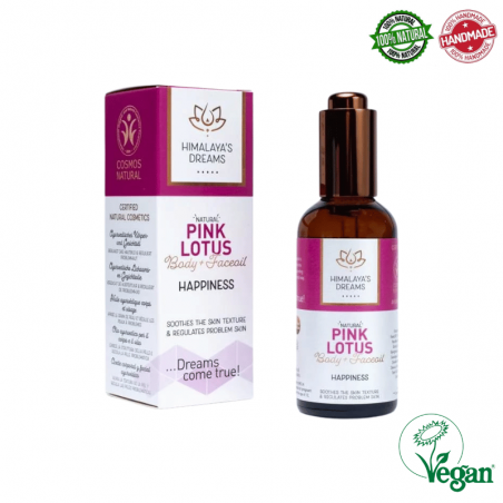 Olio Ayurvedico Loto & Rosa – Felicità Himalaya’s Dreams 100 ml