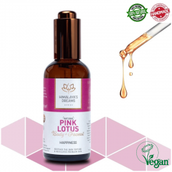 Felicità Olio Ayurvedico Loto e Rosa per Viso e Corpo (100ml) - Himalaya's Dreams
