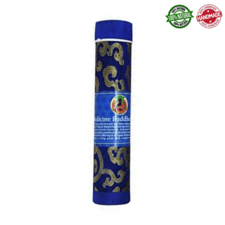Medicine Buddha 24 Bastoni incenso Tibetano del Nepal in Box di velluto