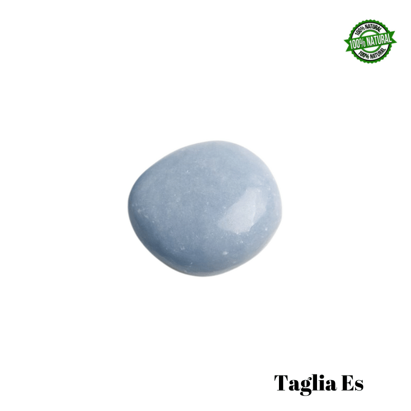 Angelite Pietra Burattata Extra small (± 10/18mm - ± 4/8gr.) - Qualità A