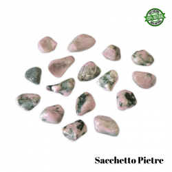Tulite o Thulite Sacchetto Pietre Burattate (3 Pietre - 50gr.) - Qualità B