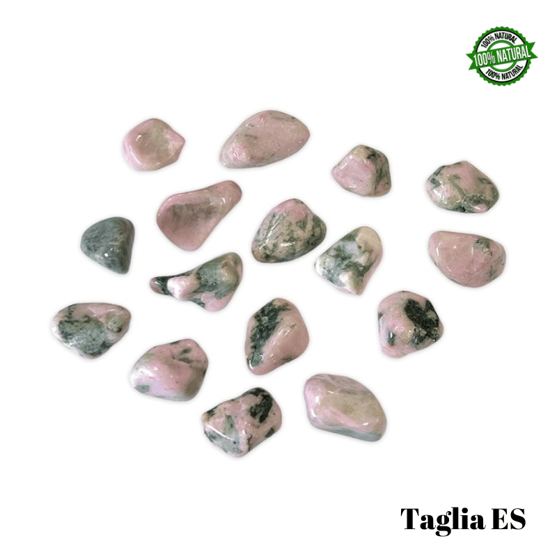 Tulite o Thulite Pietra Burattata Extra Small (± 10/18mm - ± 4/8gr.) - Qualità B