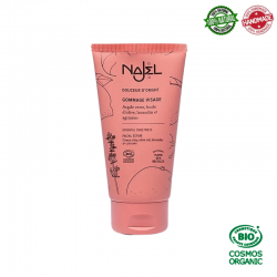 Scrub viso dolcezza Orientale con olio d'oliva e argilla verde Organica Najel - 75ml