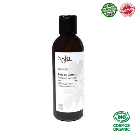 Idrolato Acqua di Rose di Damasco Organico Najel - 200ml