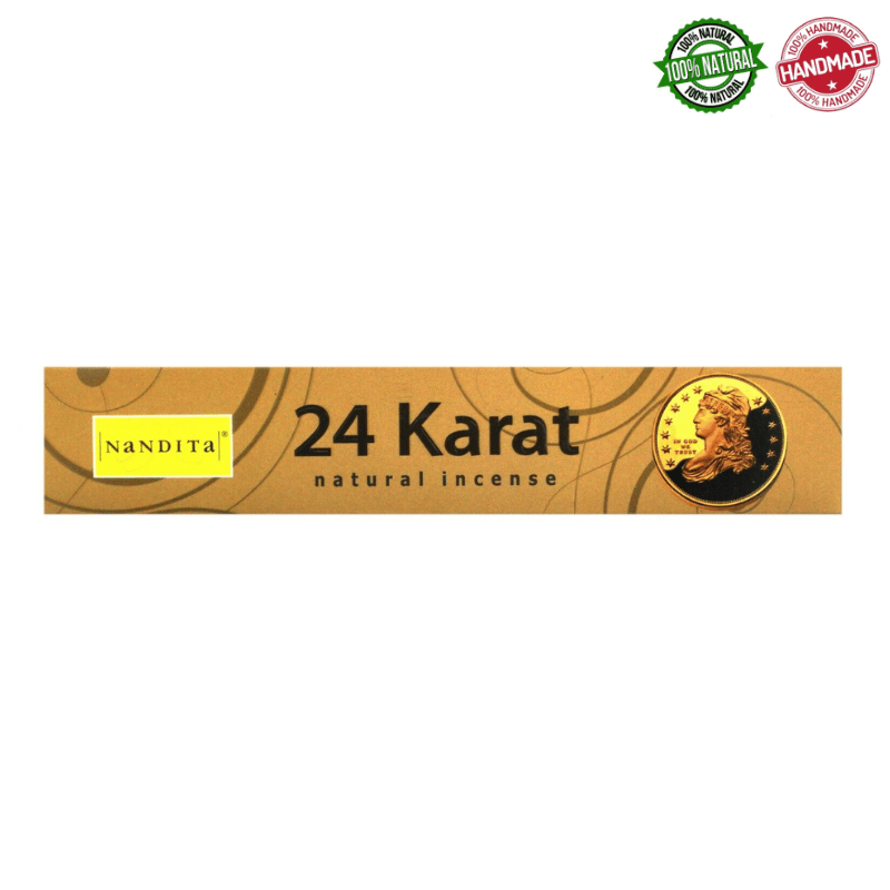 24 Carati Bastoncini incenso Nandita 24 Karat Premium Masala